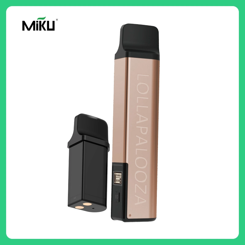 Miku 1000puffs Rechargeable Disposable Vape Longest Lasting Mesh Coil