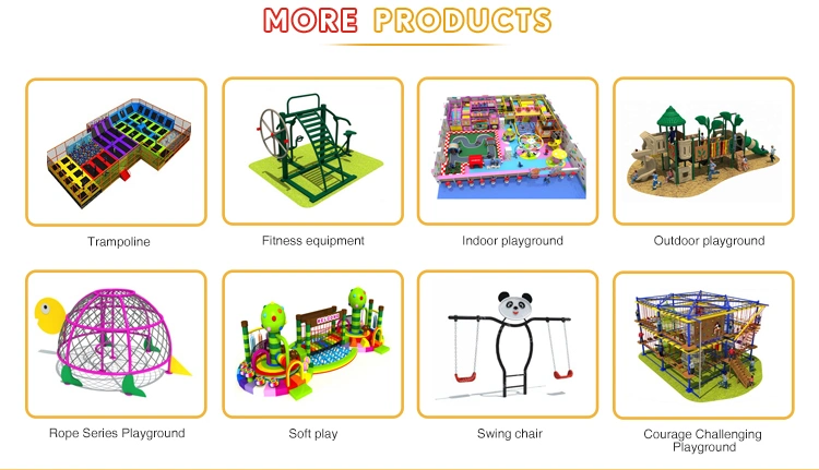 Children Large Indoor Playground Combination Amusement equipment with Slide