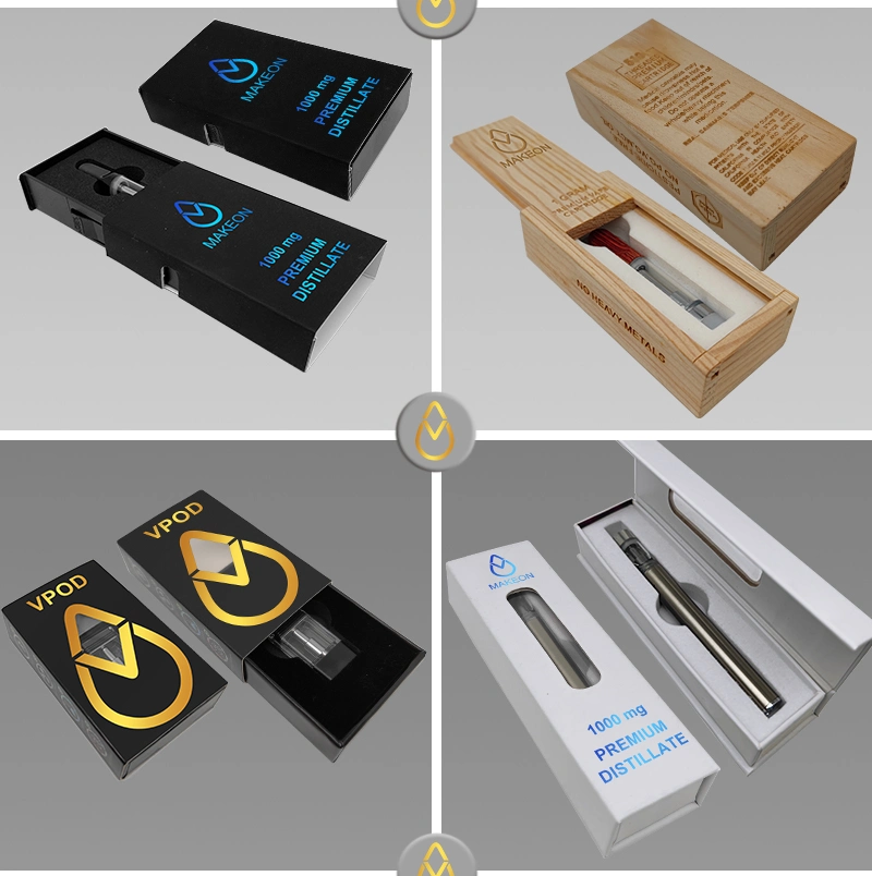 Makeon D8 Disposable Vape Pen Rechargeable USB Charger Bottom Ceramic Coil No Heavy Metal Custom Logo Acceptable