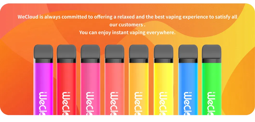 OEM Factory Wholesale EU Tpd Vape Pen Custom Brand Logo E Cigarette 2% Nicotine Free Disposable Vape 600 800 Puffs