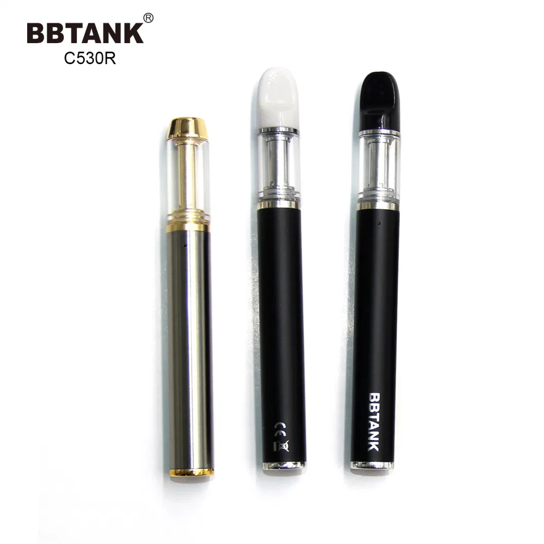 Chargeable 530mAh 1.0ml Delta 10 Thick Oil Atomizer Large Vape Disposable Vape Pen