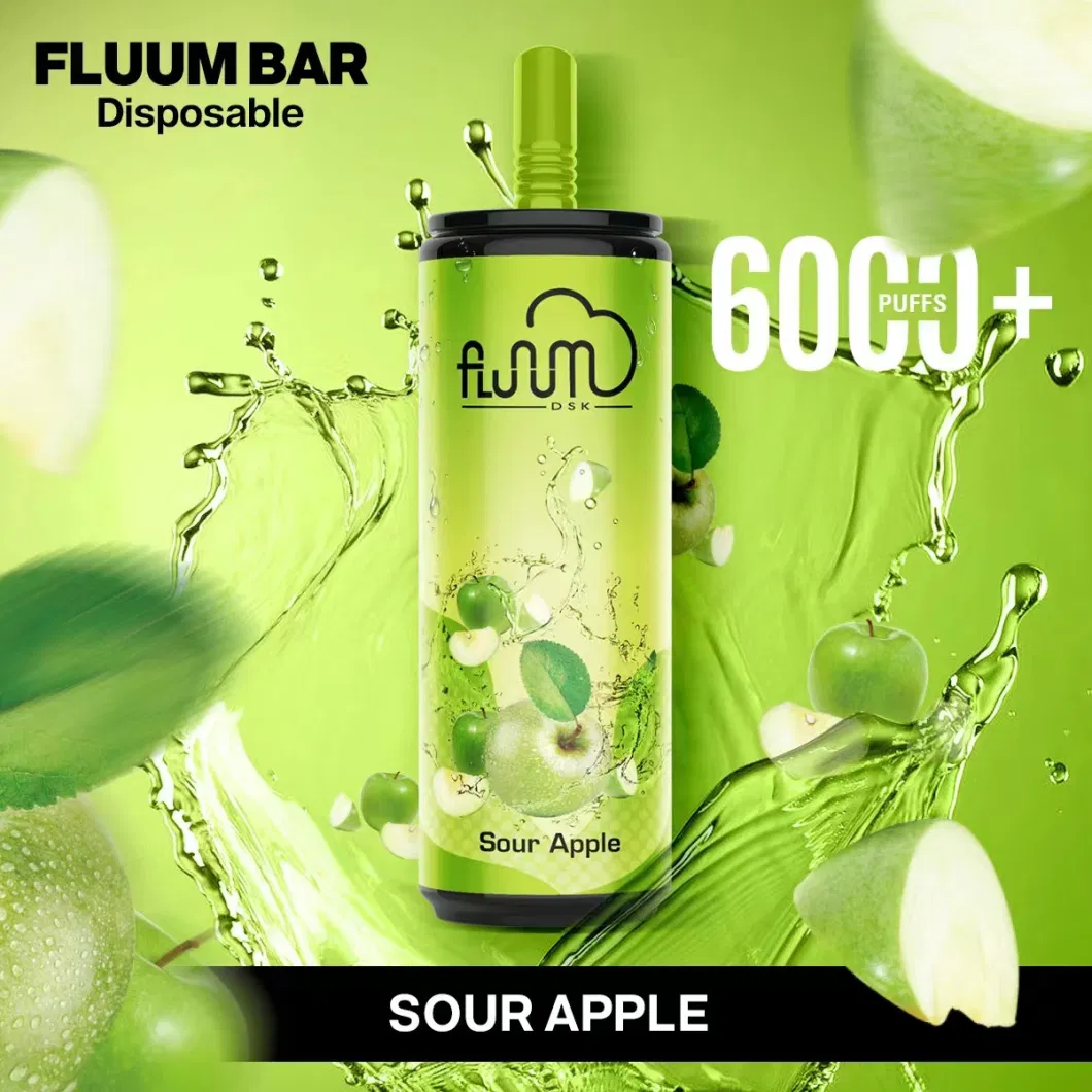 Fluum Bar Mesh15 Popular Disposable Pods Vape 6000puffs Mint Flavor OEM Service Manufacturer