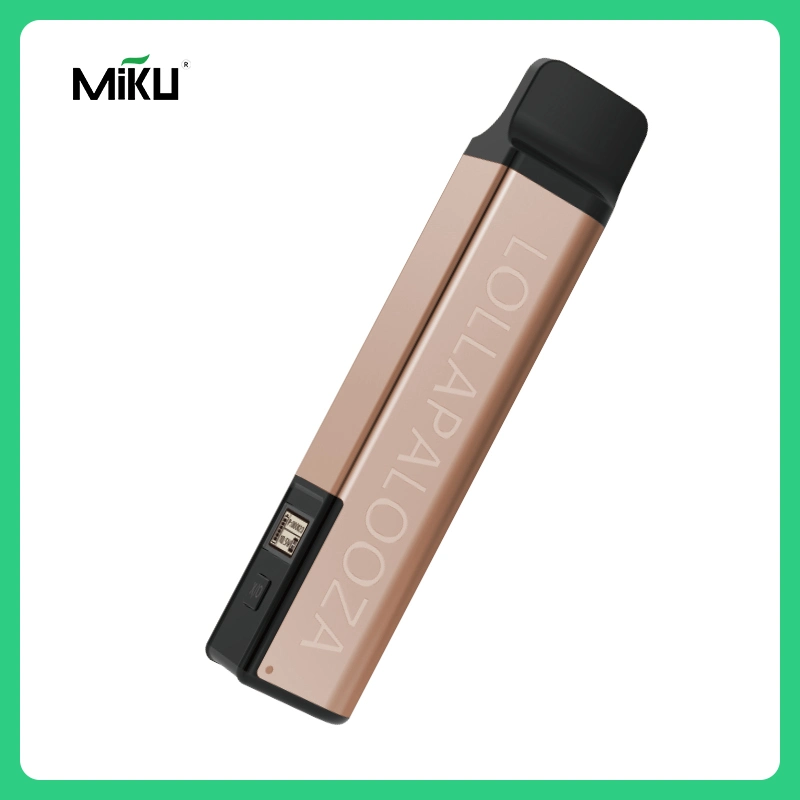 Miku 1000puffs Rechargeable Disposable Vape Longest Lasting Mesh Coil