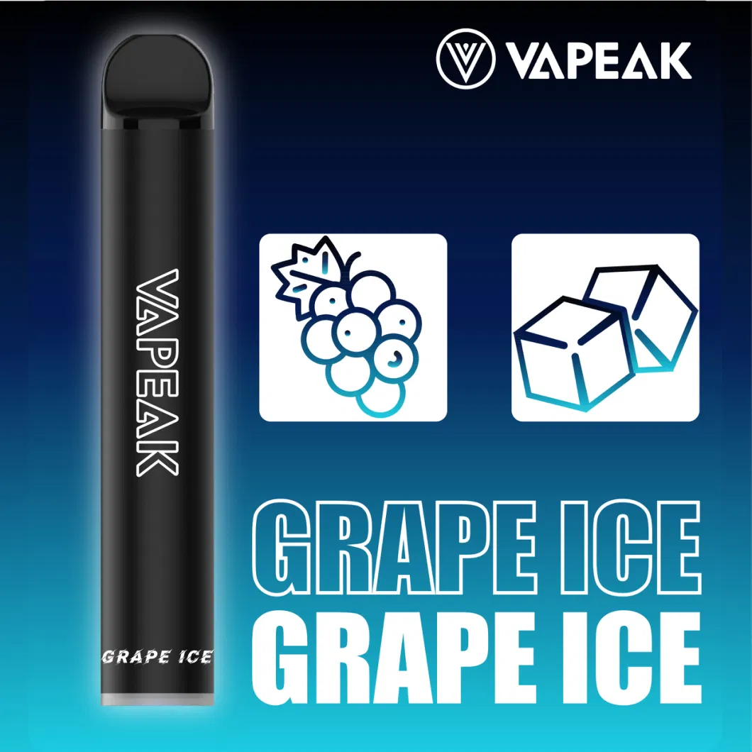 Wholesale Price Disposable Vape 2500 Puffs Vapeak Mesh06 Vape Without Nicotine 10flavors Ejuice