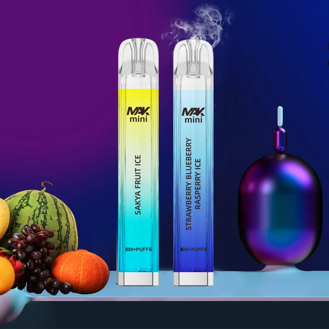 Mak Vape China Shenzhen Original Factory Ak9000 Puffs Bottom LED Flash Light Randm Disposable Vape Pen