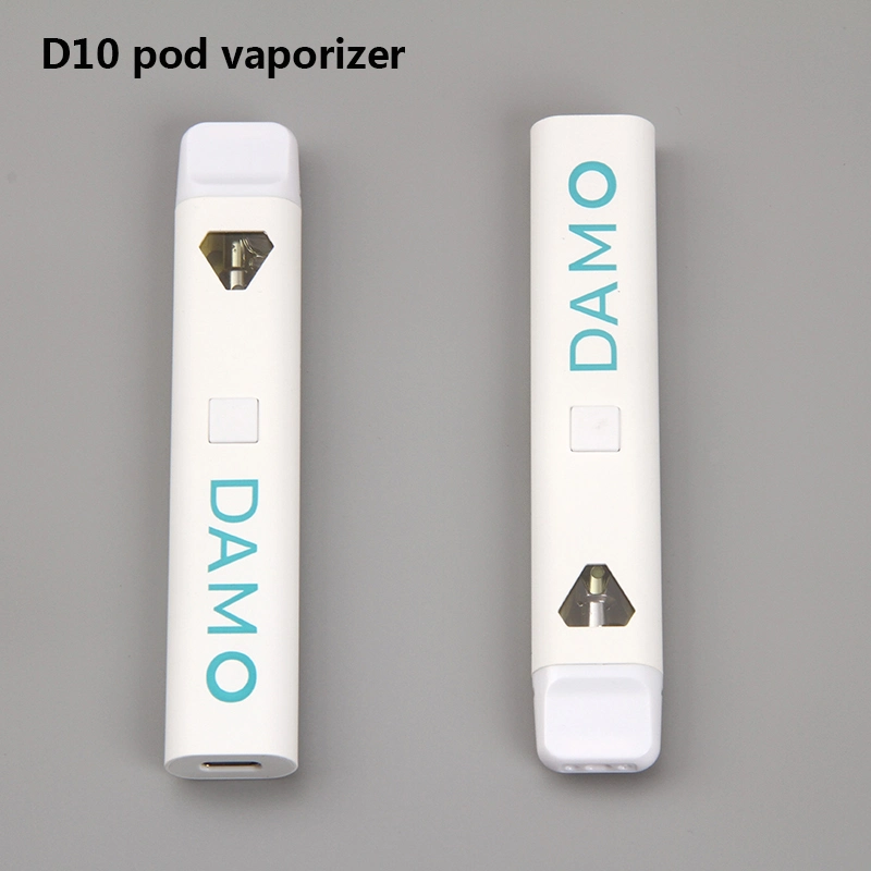 1.0ml Empty Vaporizer Thick Oil 350mAh Battery Vapes Custom Logo Packaging D7 Closed Pod System