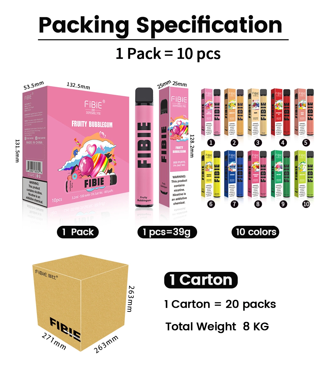 Vape Pen for Sale Ijoy Xtra Bang Vape 800 Puffs Wholesale Disposable Vape Pen E Cigarette Starter Kit