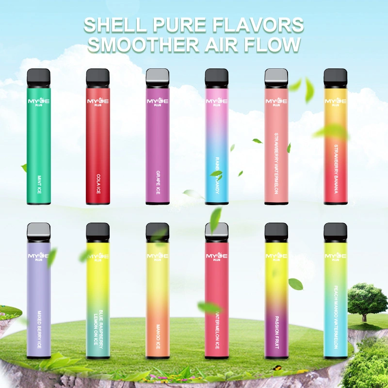 2023 New Coming Myde Multiple Fruity Flavors 800 Puffs 0% 2% 5% Nicotine Disposable Vape Pen