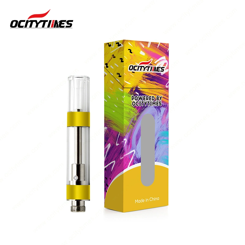 Ocitytimes 0.5 Ml Vape Cartridge Ceramic Vape Carts Ceramic Coil Custom Packaging