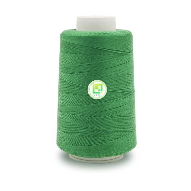 High-Quality Spun Thread 100% Polyester Textile Fabric Sewing Thread 50s/2