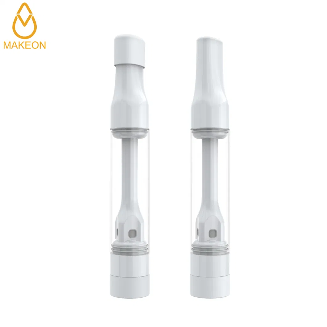 510 Atomizer Custom Atomizers 510 Thread 1ml Full Ceramic Cartridge Atomizer All Ceramic OEM Logo Packaging Print Logo Choices