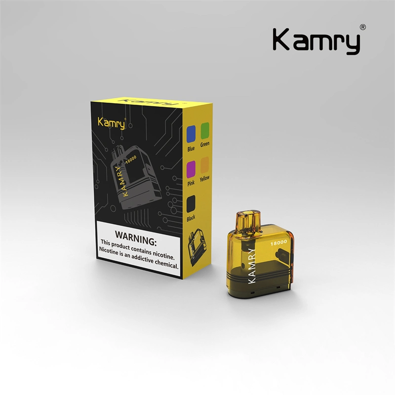 Kamry Bar Wholesale Vapes E-Cigarette 18000 Puff 10ml Pod Capacity Elf/Bar Empty Vape Refillable/ Disposable Vaporizer