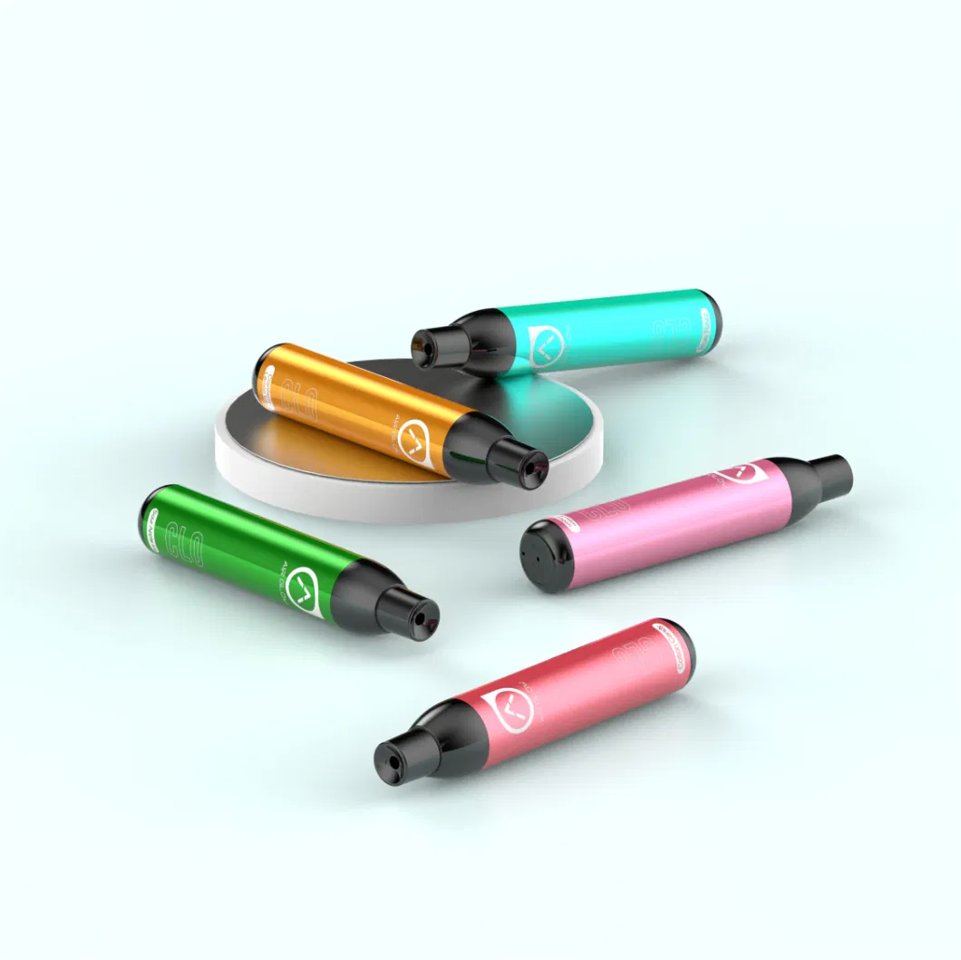 2022 Latest Custom Disposable 650puffs Vape Pen Slim Portable Ecig Nic Salt Multi Fruit Flavors Pod