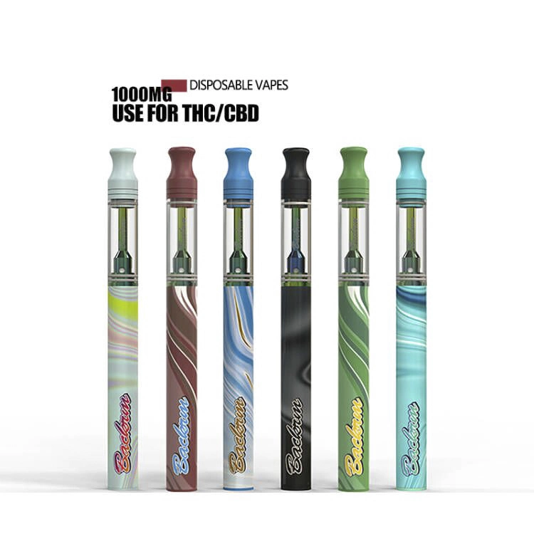 Disposable E-Cigarettes Vape Pen 320mAh Empty 2.0ml Rechargeable Candy Cart Thick Oil Packwoods Torch Pen Disposable Vape