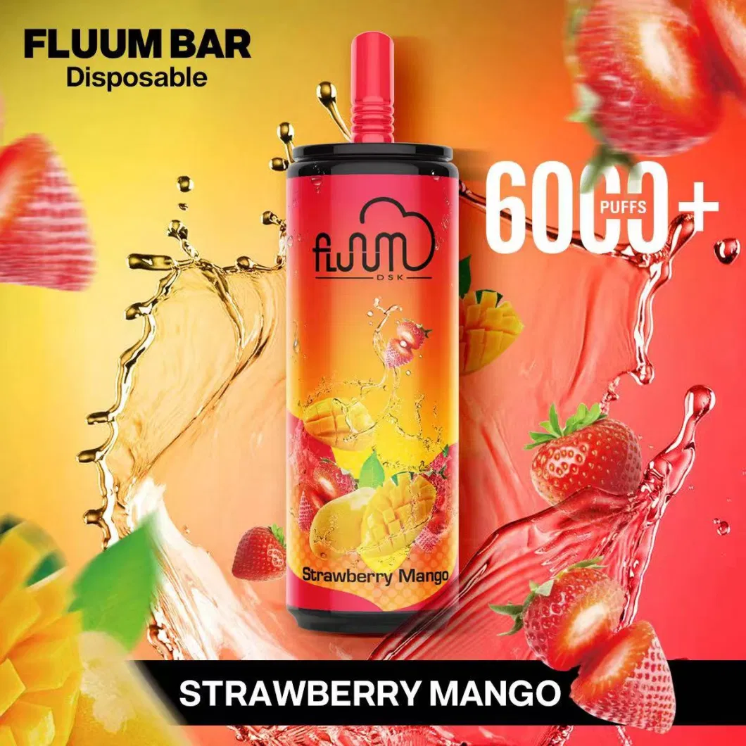 Fluum Bar Mesh15 Popular Disposable Pods Vape 6000puffs Mint Flavor OEM Service Manufacturer