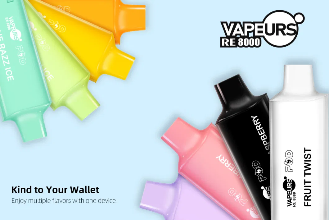 Wholesale Vapeurs Re 8000 Puff Smoke Bar Bulk Disposable Vape Distributors Us