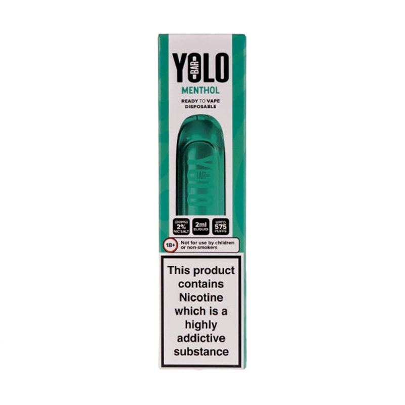 Yolo Bar Disposables E Cigarette 575puffs Vape Pod Device Kit with 2ml Pre-Filled Vaping Pen