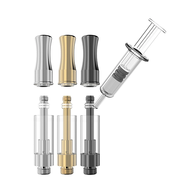 High Quality Full Ceramic Atomizer Empty 510 Thread Thick Oil Hhc Wholesale Vape Cartridge with Packing Tube