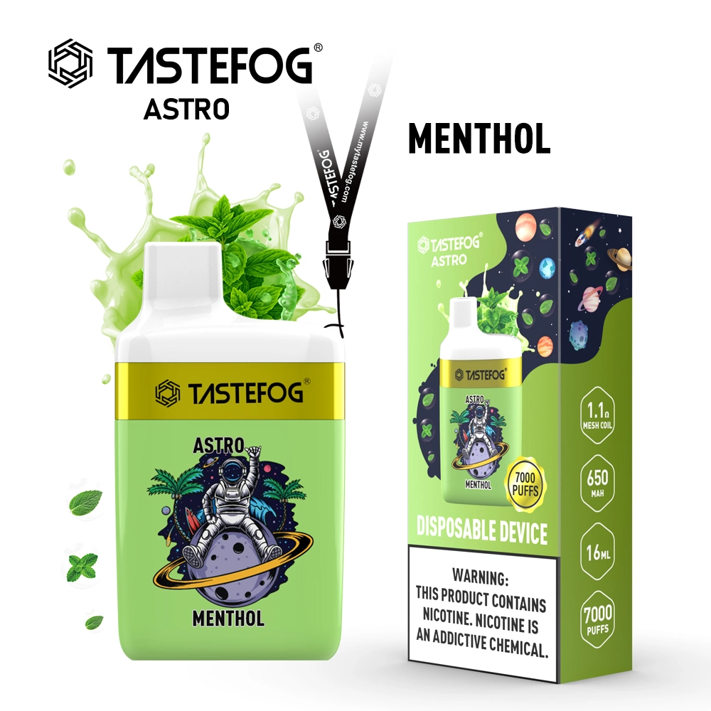 The Longest-Lasting Disposable Vape Pen Tastefog Astro 7000puff with 10 Amazing Flavors Wholesale Price