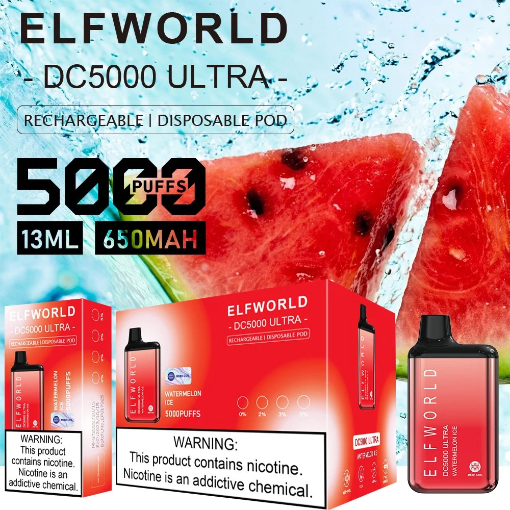 Wholesale I Vape Elfworld 5000 Puffs Disposable Vape