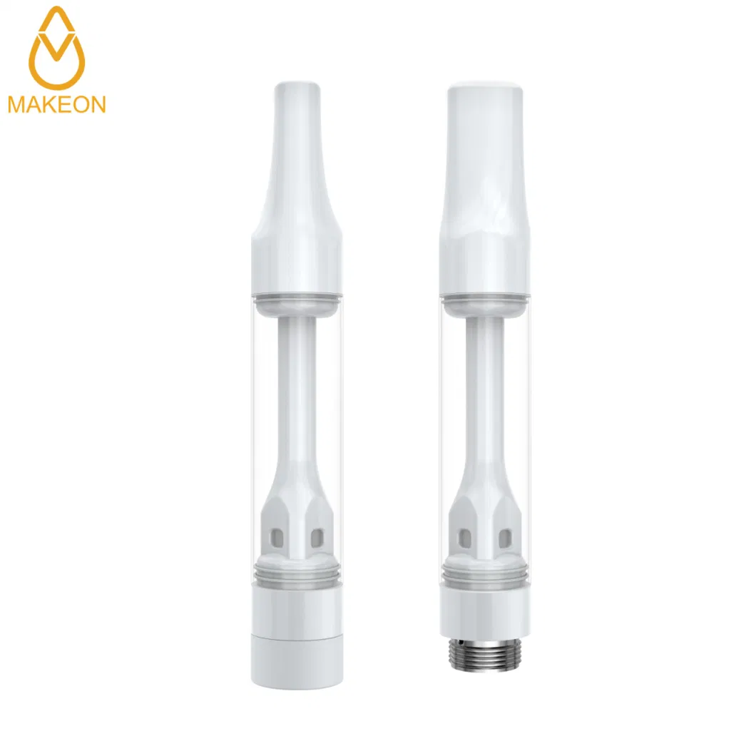 510 Atomizer Custom Atomizers 510 Thread 1ml Full Ceramic Cartridge Atomizer All Ceramic OEM Logo Packaging Print Logo Choices