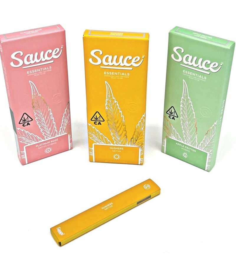 Sauce Disposable Vape Pen Vaporizer Empty for D8/D9/D10 Hhc Thick Oil