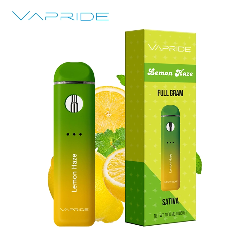 USA Ca Wholesale Custom Logo Packaging Empty 1ml 2ml Cartridge Pod Rechargeable Disposable Vape for Live Resin Rosin Hhc Thick Oil