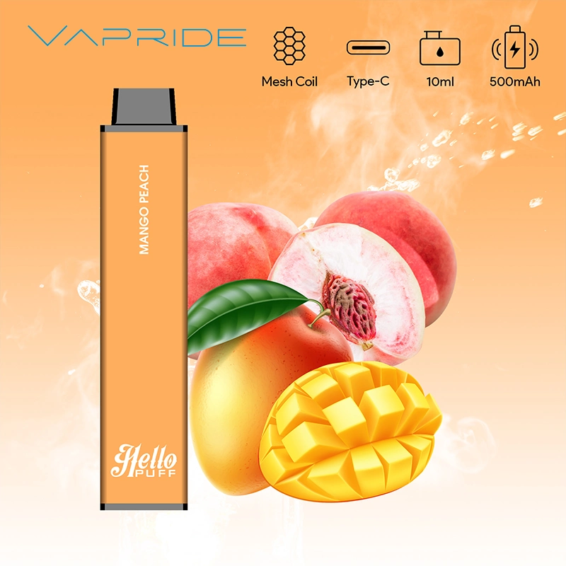 Hello Puff 5500 Puff Pack of 10 Archives 50mg 10 Flavor Vape Pen