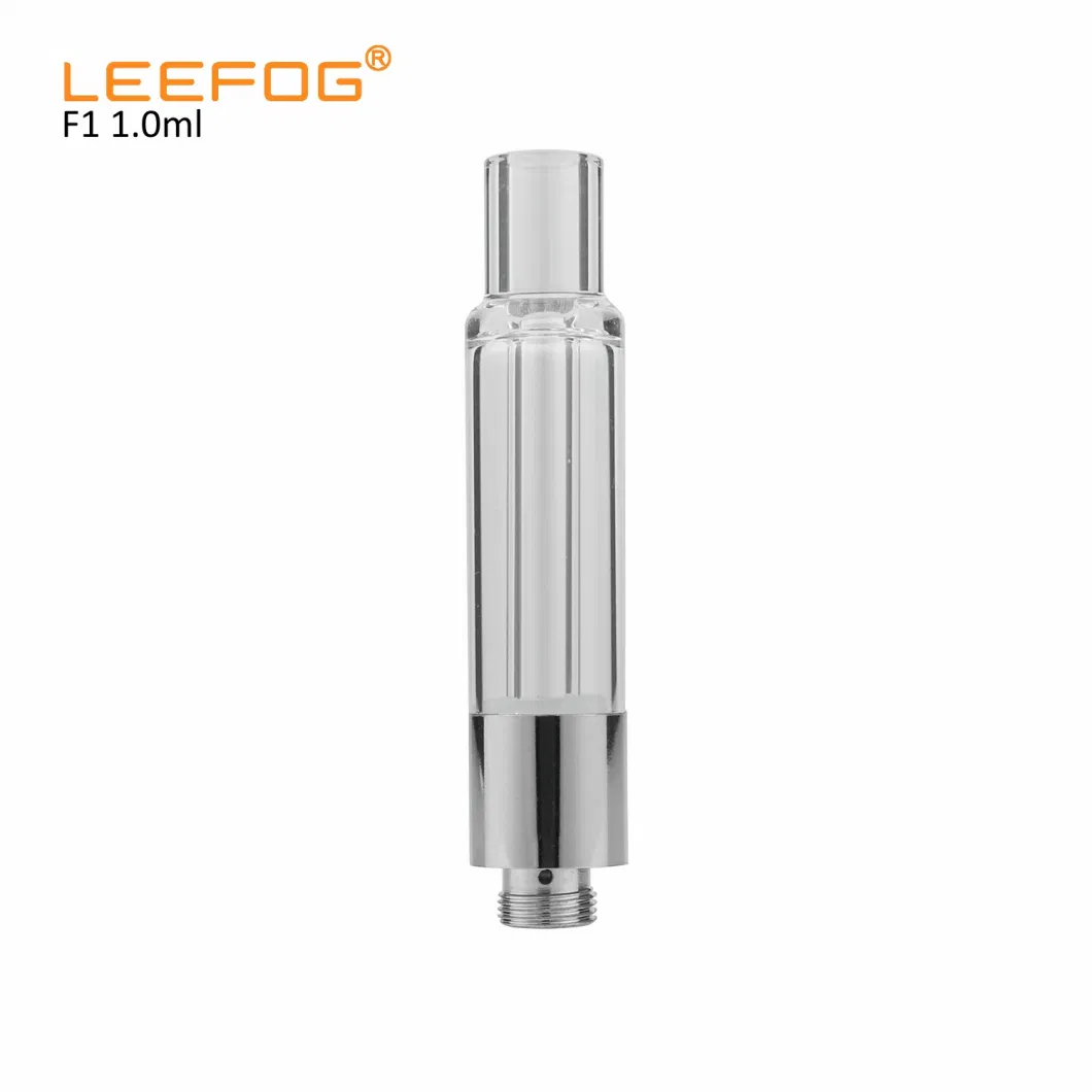 Leefog 0.5ml 1ml 2ml 3ml All Glass 510 Thread Empty Vape Cartridge