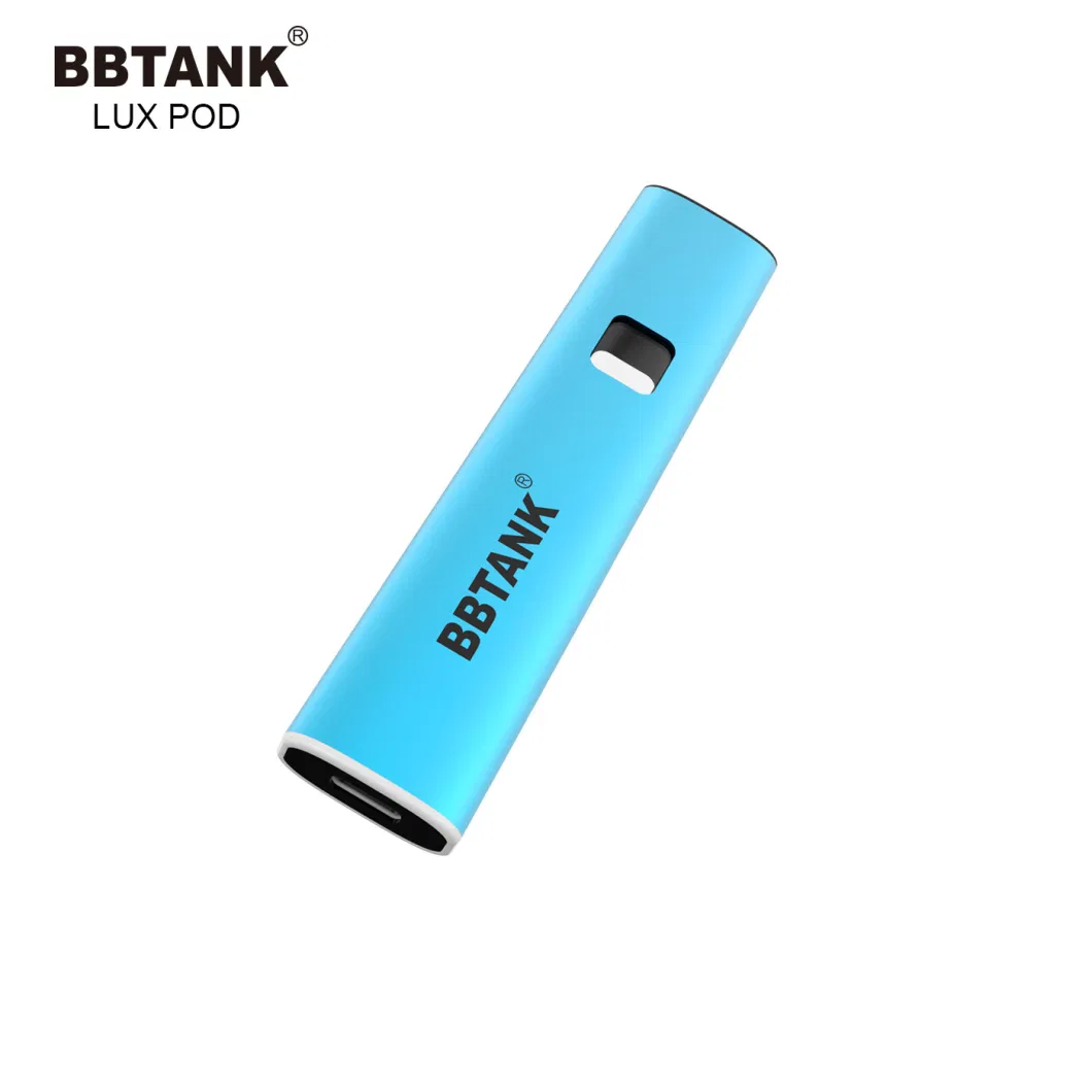 High Quality Bbtank Lux Custom 1ml Hhc Delta 10 D8 Pod Postless Disposable Vape Pen