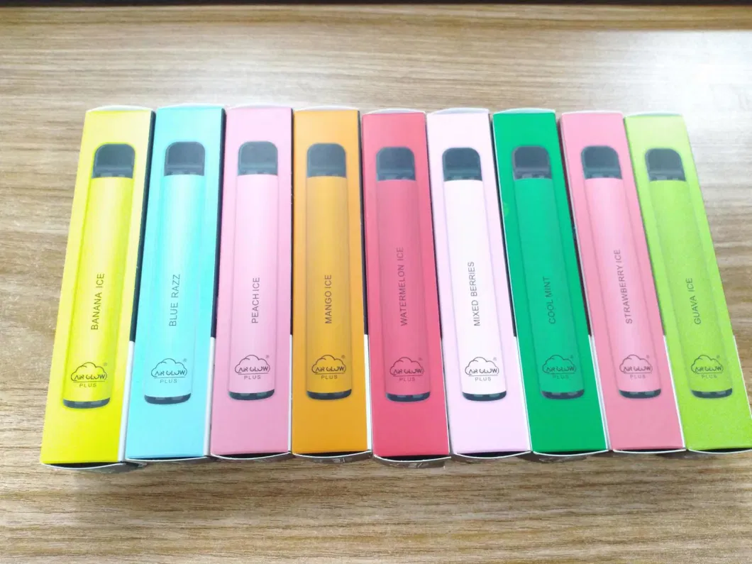 Tpd EU Certificate 800 Puffs Ready to Ship with Nicotine 2% 5% Without Nicotine Free Sample Disposable Vape Pen