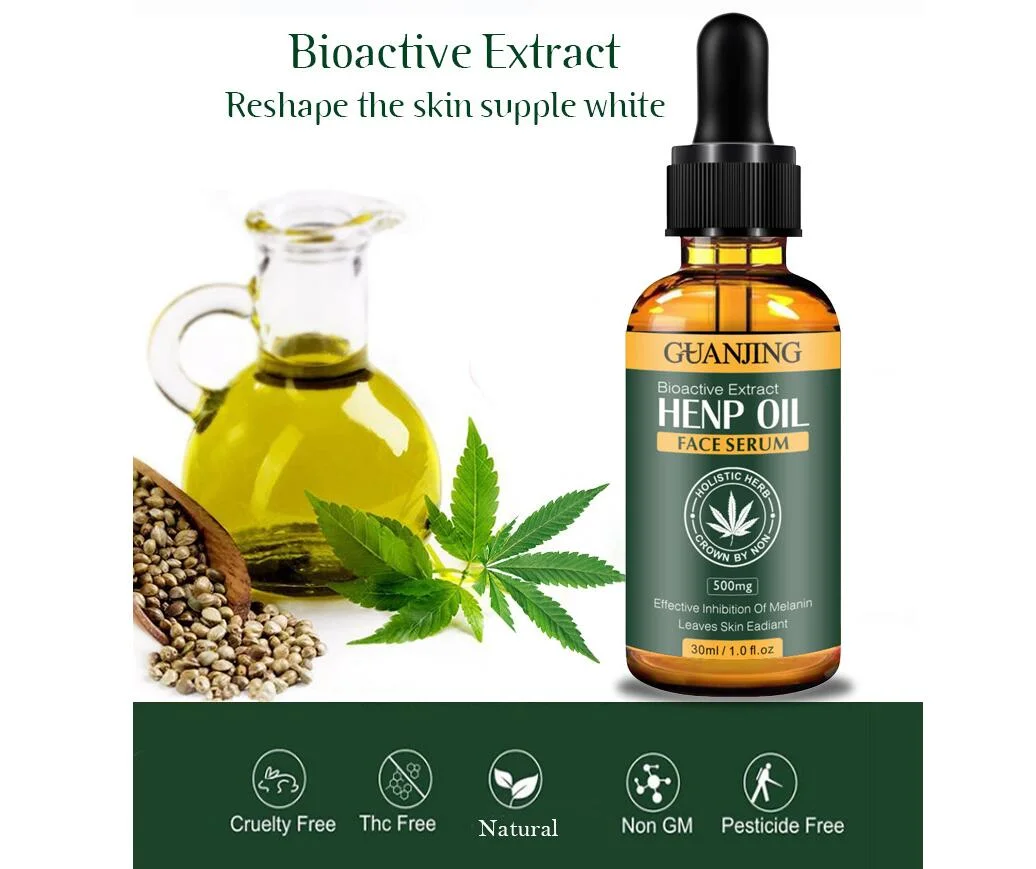 Hot Selling Herbal Hemp Oil for Skin Care and Relaxing