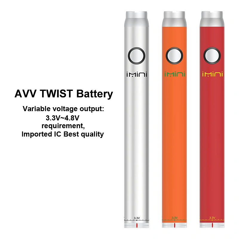 Law V-Vape Vertex Preheat Vape Pen Preheating Battery Blister Kit 350/650/900mAh 510 Thread USB Individual Blister Pack Vape Battery