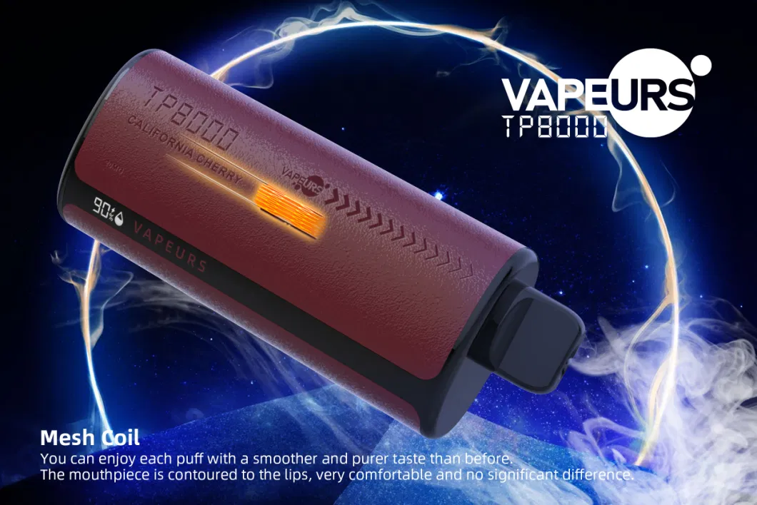 Vapeurs Quaq Tech Ti7000 Puff Bar 15ml E Juice E Cigarette with Display Screen Puff Plus Wholesale Rechargeble Disposable I Vape 6000/7000/8000 Puff