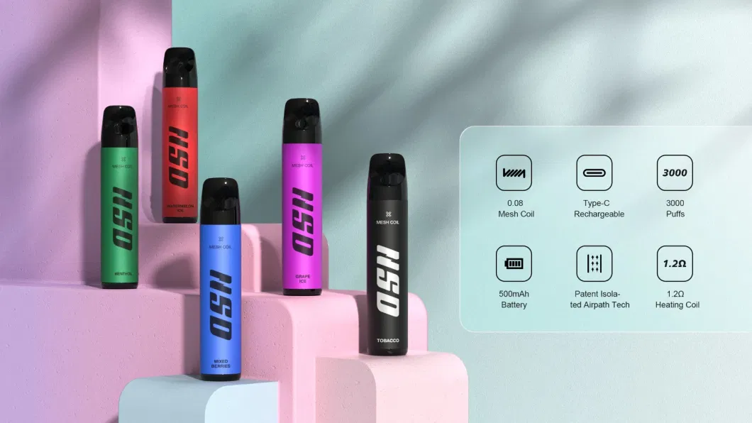 Shenzhen Wholesale Disposable Vape Pen 3000 Puff 8.0ml Disposable Vaporizer