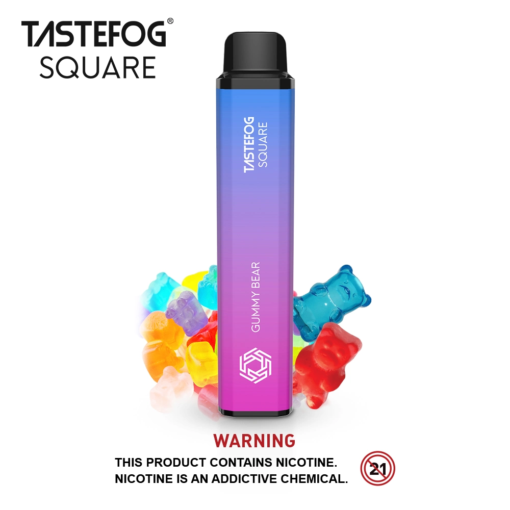 Tastefog Wholesale Mesh Coil Square 3500puffs Electronic E-Cigarette Disposable Vape 5% Nic