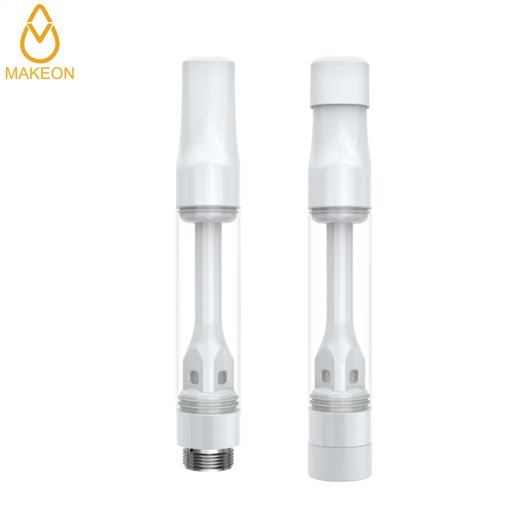 510 Atomizer Custom Atomizers 510 Thread 1ml Full Ceramic Cartridge Atomizer All Ceramic OEM Logo Packaging Print Logo Choices