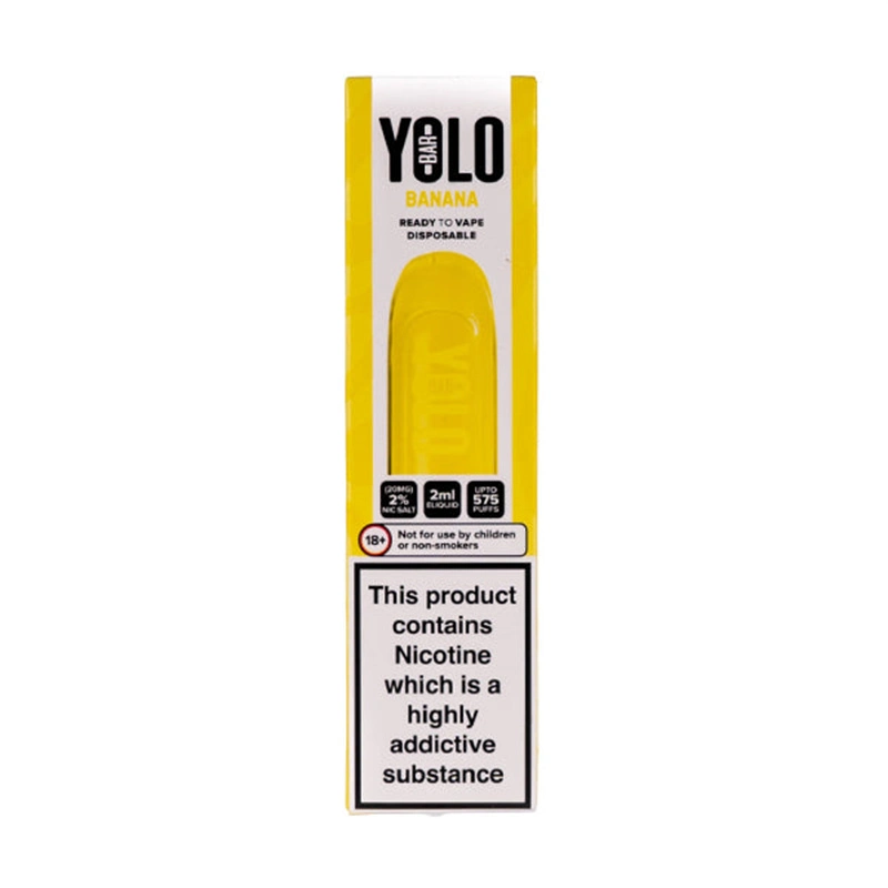 Yolo Bar Disposables E Cigarette 575puffs Vape Pod Device Kit with 2ml Pre-Filled Vaping Pen