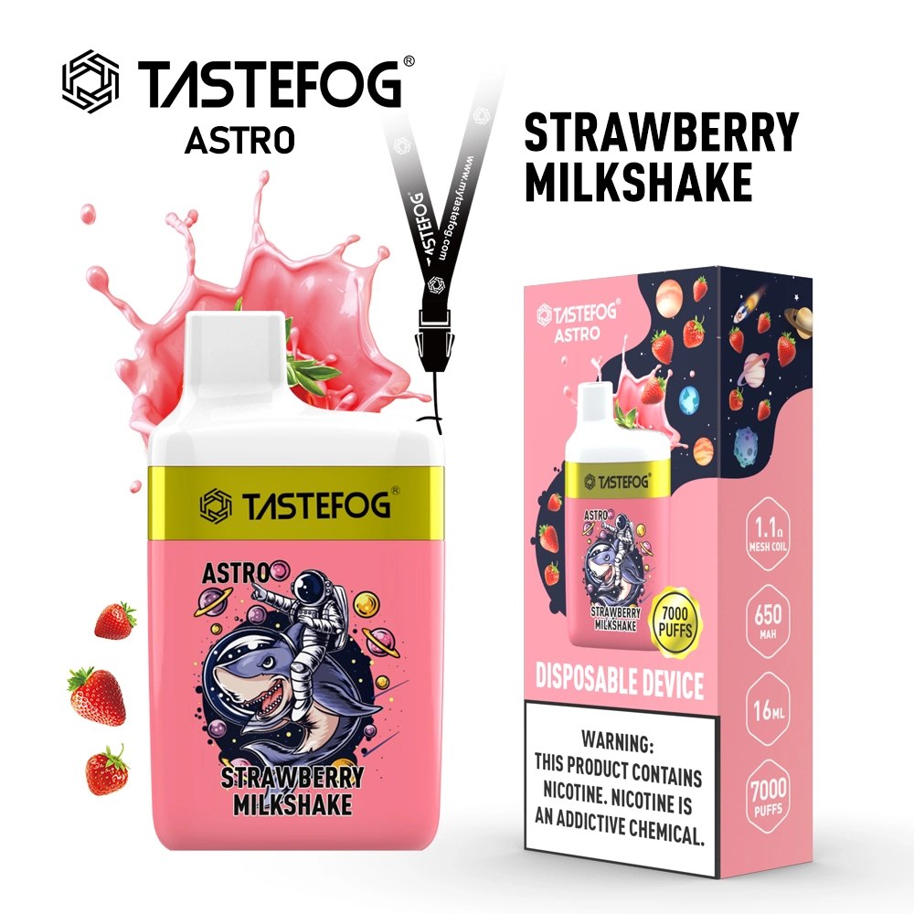 The Longest-Lasting Disposable Vape Pen Tastefog Astro 7000puff with 10 Amazing Flavors Wholesale Price