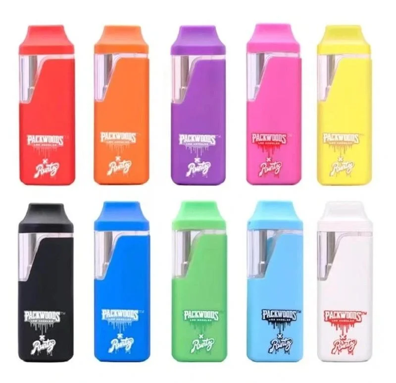 Wholesale Disposable Packwoods X Vapes 1000mg 1ml 280mAh Rechargeable Battery Packwoods Empty Vape