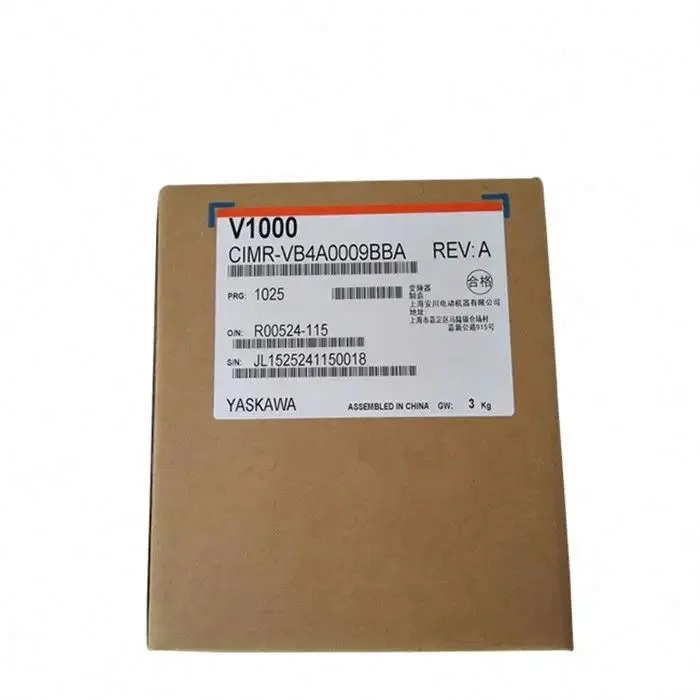 New Original Yaskawa Siemens Delta Mitsubishi Frquency Converter Inverter VFD Cimr-Vb4a0009bba