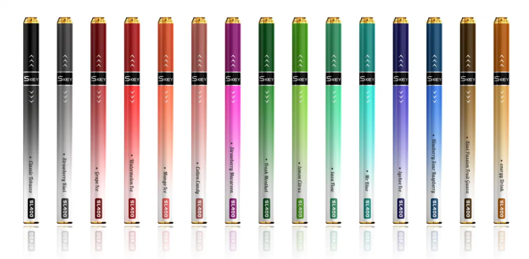 EU Tpd Disposable Vape 600puff 500puff 20mg Slim Vaporizer Pen