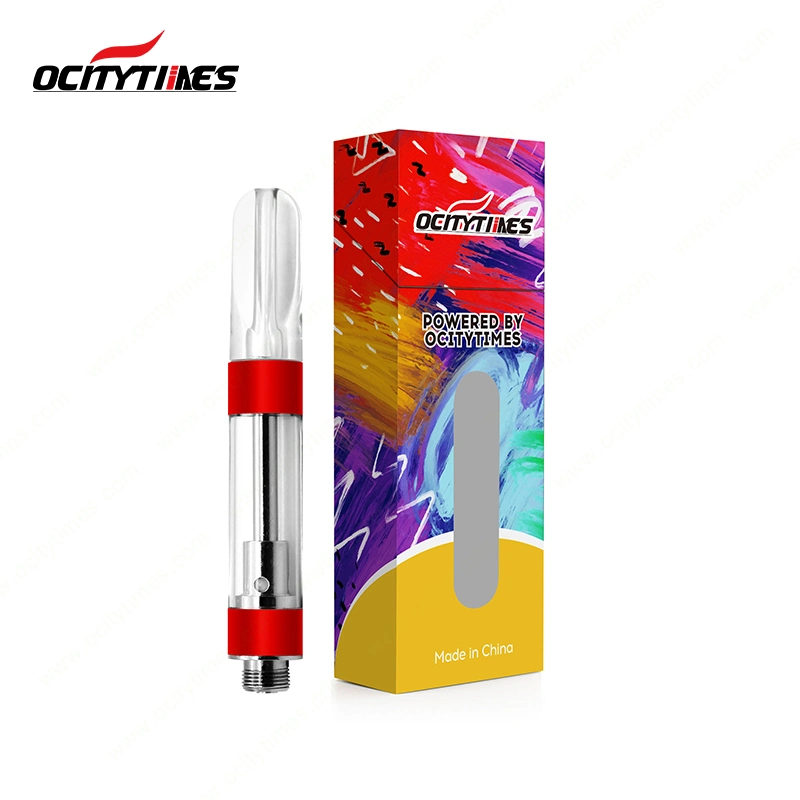 Ocitytimes 0.5 Ml Vape Cartridge Ceramic Vape Carts Ceramic Coil Custom Packaging