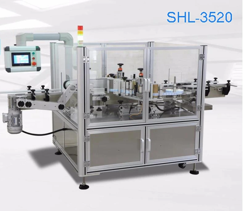 Hot Sale Automatic Circular Horizontal Rolling Labeling Machine for Small Ampoule Tube, Electronic Cigarette