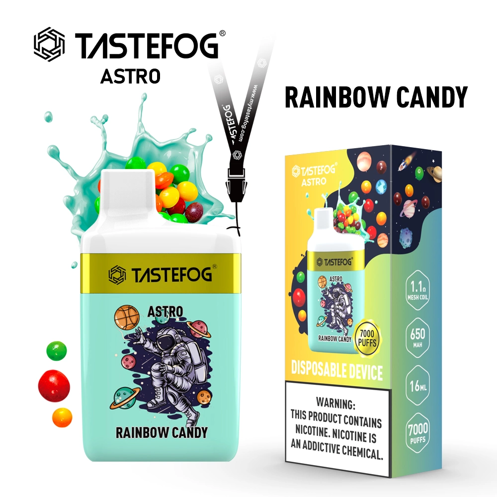 The Longest-Lasting Disposable Vape Pen Tastefog Astro 7000puff with 10 Amazing Flavors Wholesale Price