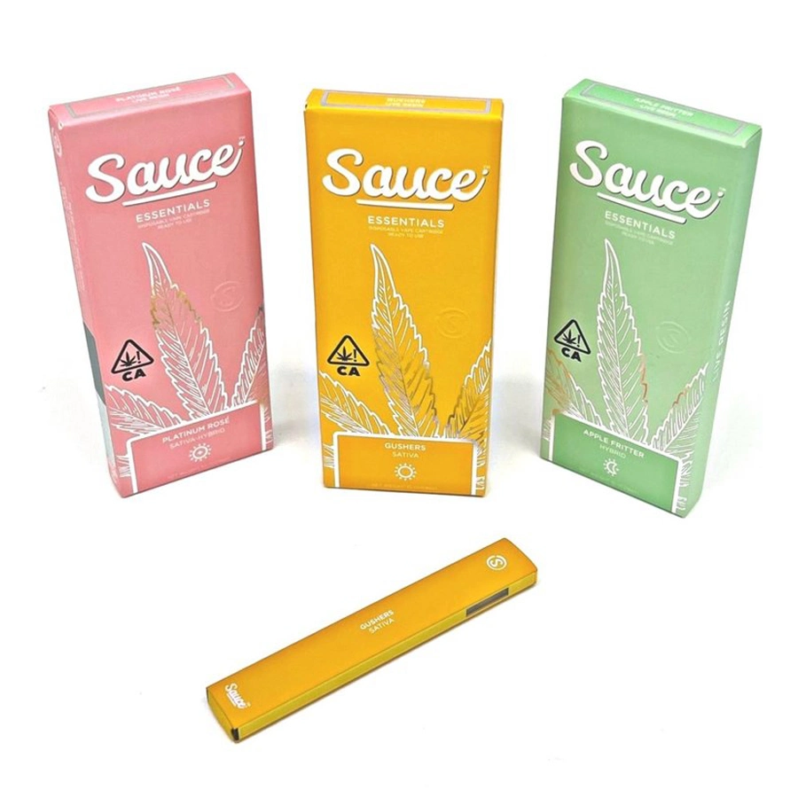 Sauce D8 Thick Oil Hhc Disposable Vape Pen Ceramic Coil Empty Vaporizer