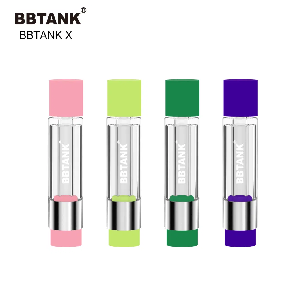 Bbtank 510 Thread Ceramic Coil Empty 0.5ml 1ml All Glass Cartridge Custom Logo Empty Vaporizer Cartridge