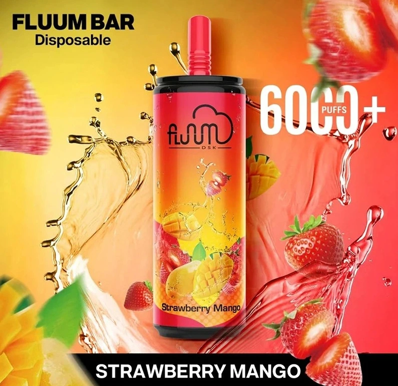 Fluum Bar Mesh15 Popular Disposable Pods Vape 6000puffs Mint Flavor OEM Service Manufacturer