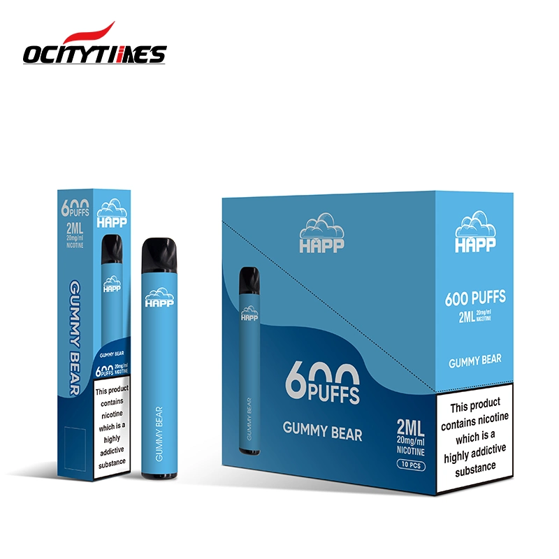 Europe 2ml Nicotine Salt Vape Disposable Device 2ml Individual Pack 20mg/Ml