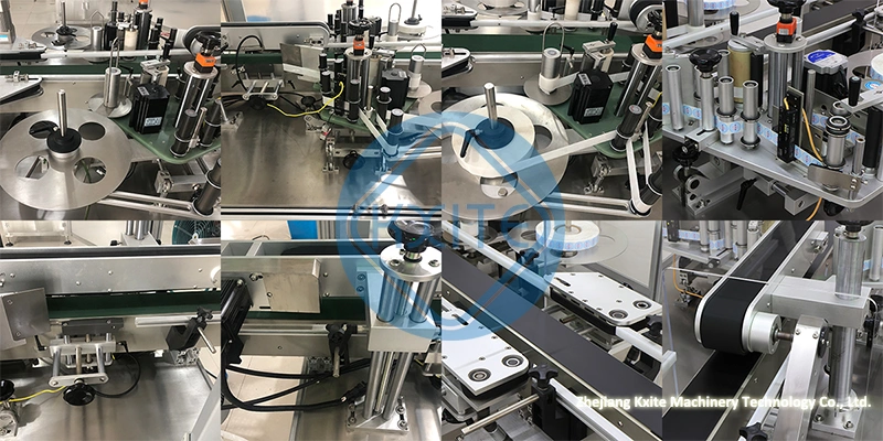 Automatic Circular Horizontal Rolling Labeling Machine for Small Ampoule Tube, Electronic Cigarette